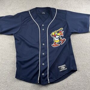 Toledo Mud Hens Jersey OT Sports Vintage Embroidered Milb Baseball Mens Medium